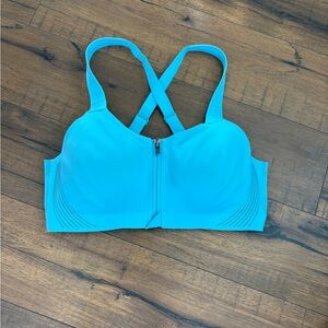 Victoria's Secret Turquoise Oasis 34C Knockout Front-Close Sport Bra HG Impact
